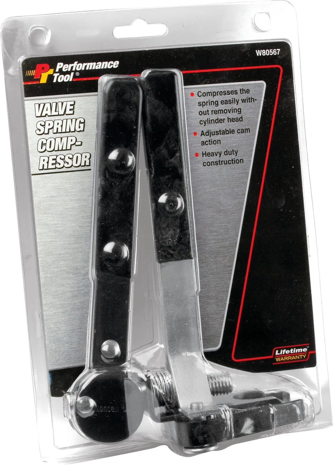 W80567 – PERFORM TOOL Valve Spring Compressor, Use To Compress Spring On The Vehicle Without Removin - view 2